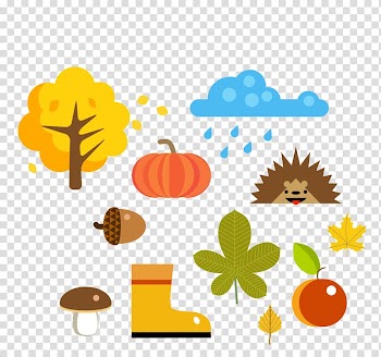 Autumn Euclidean Icon, Autumn elements transparent background PNG clipart