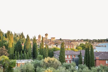 Autumn Europe cityscape border, pine | Free PSD - rawpixel