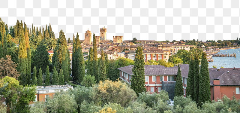 Autumn Europe png cityscape border, | Free PNG - rawpixel