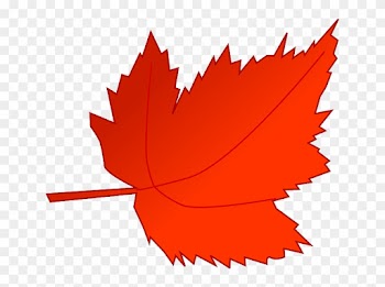 Autumn, Fall, Leaf, Red, Tree, Foliage, Greenery - Fall Leaf Clip Art