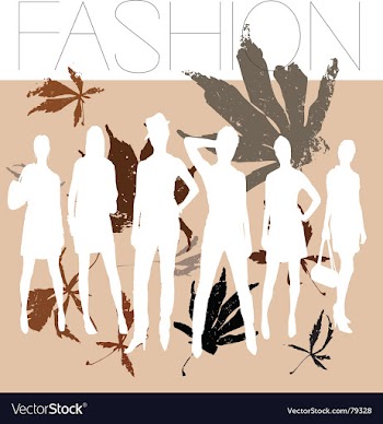 Autumn fashion vector image