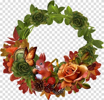 Autumn Floral design , autumn transparent background PNG clipart
