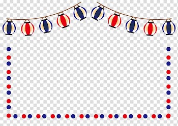 Autumn frame, Festival lantern frame., others transparent background PNG clipart