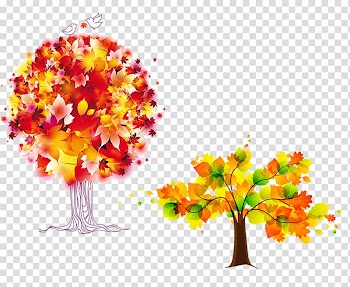 Autumn Free content , Autumn Trees material transparent background PNG clipart