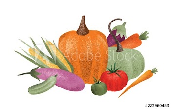 Autumn harvest composition