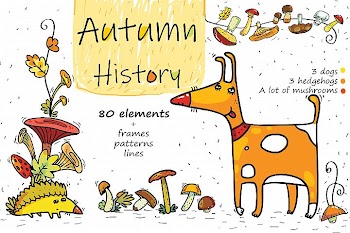 Autumn History - mushroom collection