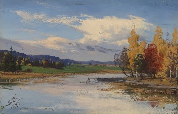 Autumn landscape, 1877 | Free Photo - rawpixel