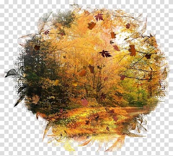 Autumn Landscape painting Season Leaf, autumn transparent background PNG clipart