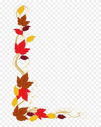 Autumn Leaf Border Clipart - Autumn Leaves Border