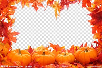 Autumn leaf color , Autumn Leaves Border transparent background PNG clipart