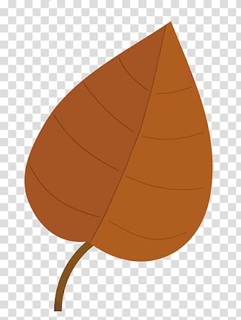 Autumn leaf color Brown , Orange Leaves transparent background PNG clipart