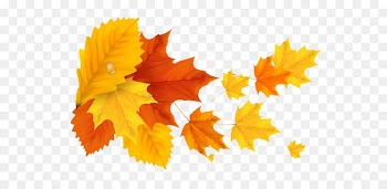Autumn leaf color Clip art - Yellow Orange Fall Leafs PNG Clipart Picture 
