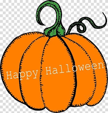 Autumn leaf color , Happy Pumpkin transparent background PNG clipart
