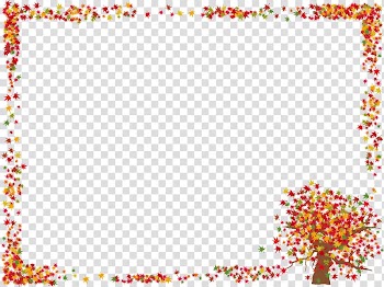 Autumn leaf color Illustration, Autumn leaves background transparent background PNG clipart
