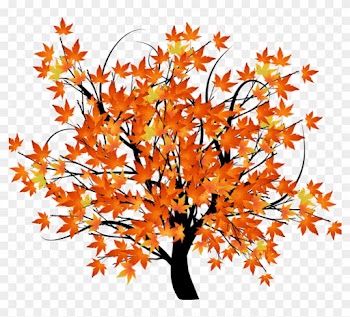 Autumn Leaf Color Tree Maple - New Arrival Beautiful Maple Trees Print 2-piece Cross