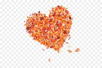 Autumn leaf color Yellow - Autumn leaves parallel to love 1 