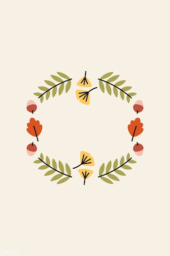 Autumn leaf frame | Free stock vector - 893067