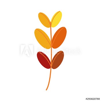 autumn leafs plant seasonal icon