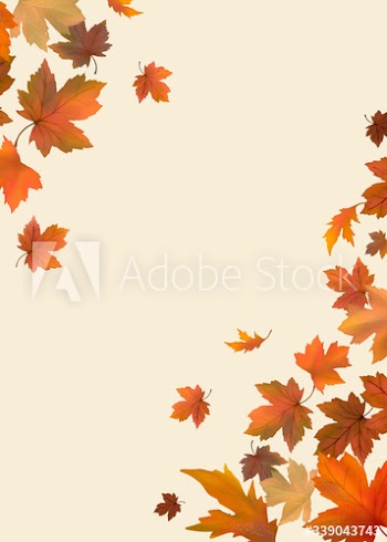 Autumn leaves background