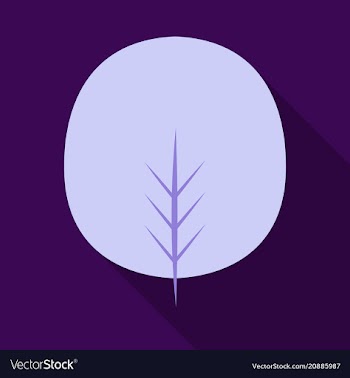 Autumn leaves isolated on colour background vector image