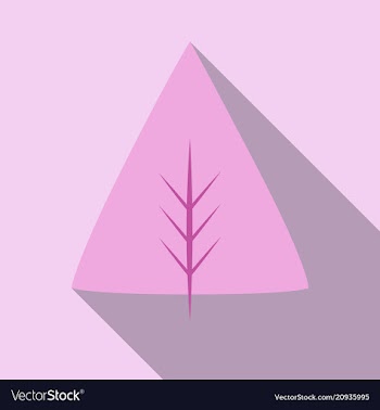 Autumn leaves isolated on colour background vector image