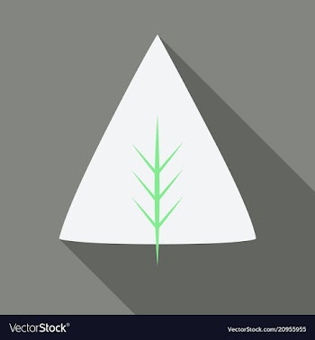Autumn leaves isolated on colour background vector image