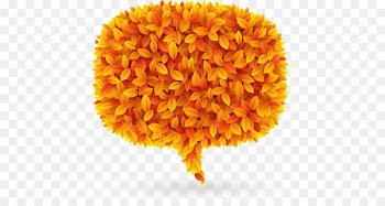 Autumn Leaves Leaf - Autumn leaves speech bubble tag 