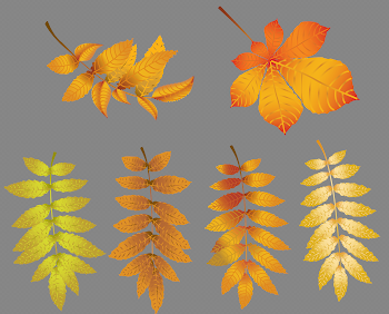 Autumn Leaves PNG Transparent Clip Art Image | Gallery ...