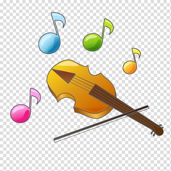 Autumn Music Violin Illustration, Creative violin transparent background PNG clipart