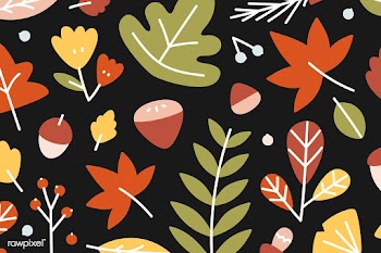 Autumn patterned background | Free stock vector - 893080