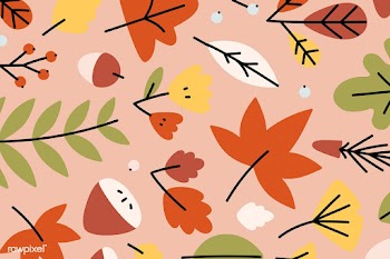 Autumn patterned background | Free stock vector - 893105