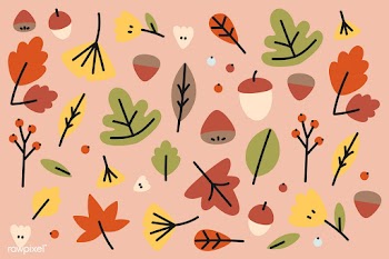 Autumn patterned background | Free stock vector - 893113