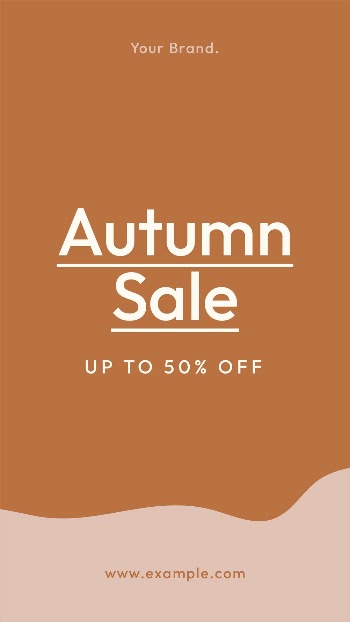 Autumn sale Instagram story template, | Free PSD Template - rawpixel