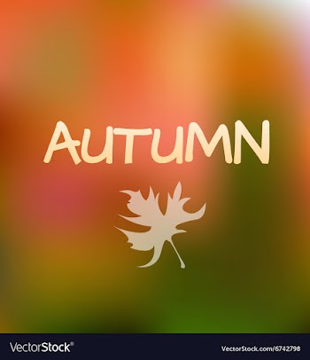 Autumn Season Background design vector image