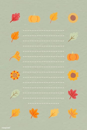 Autumn themed frame | Free stock vector - 1180783