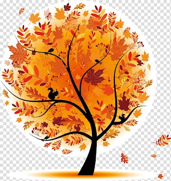 Autumn Tree Branch, autumn transparent background PNG clipart