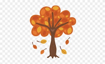 Autumn Tree Svg Scrapbook Cut File Cute Clipart Files - Trees In Fall Cartoon
