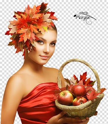 Autumn , tube transparent background PNG clipart
