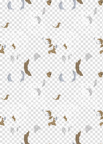 Autumn Winter Baroque Yellow Font, Floating flowers leaves transparent background PNG clipart