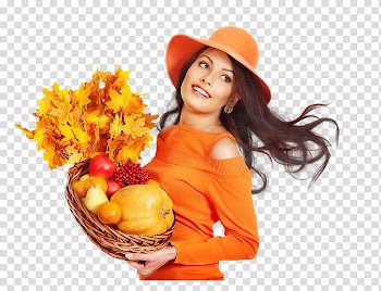 Autumn Woman , autumn transparent background PNG clipart
