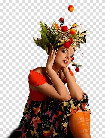 Autumn Woman Black and white, 8 march 8th transparent background PNG clipart