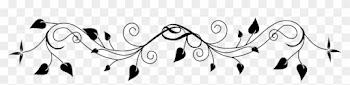 Available In Ebook Format - Flower Border Black And White