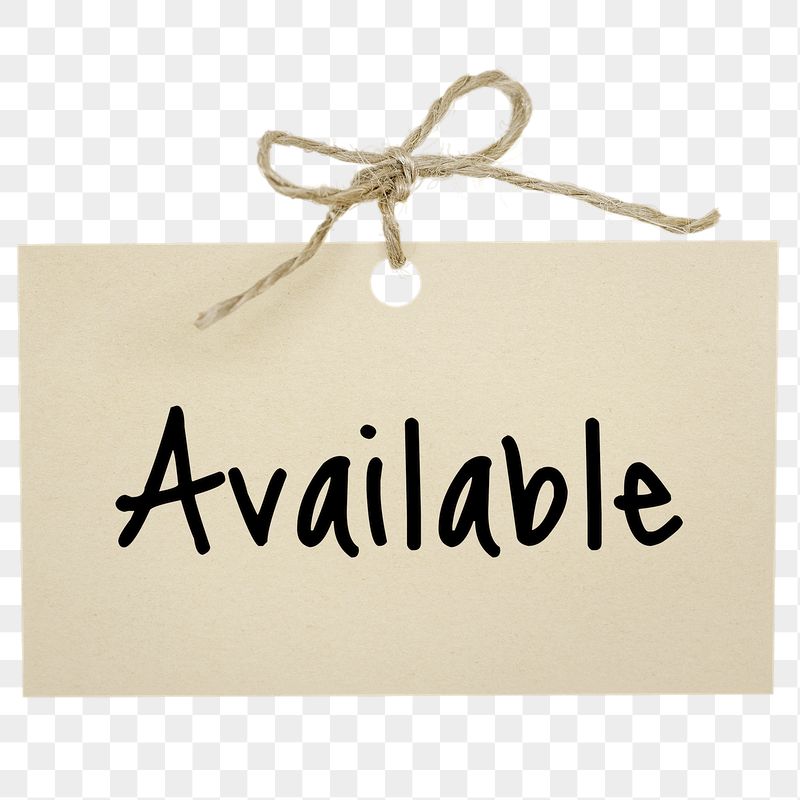 Available word, brown paper with string | Free PNG - rawpixel