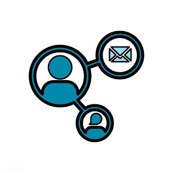 Avatar background communication | Free stock vector - 396077