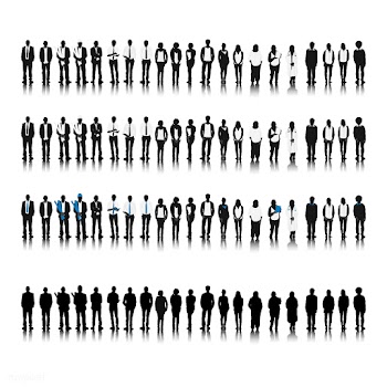 Avatar black black silhouette | Free stock vector - 394063