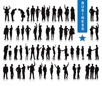 Avatar black black silhouette | Free stock vector - 394079