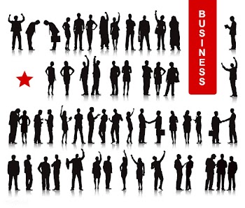 Avatar black black silhouette | Free stock vector - 394130