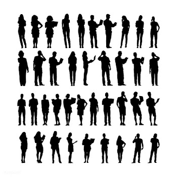 Avatar black black silhouette | Free stock vector - 394158