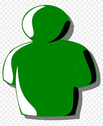 Avatar Clip Art - Green Anonymous Icon