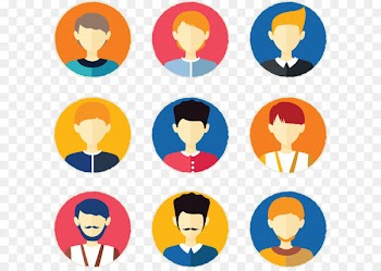 Avatar Euclidean vector Icon - Personalized People tab Fig. 